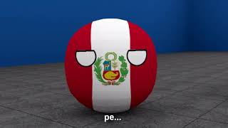 Argentina y Colombia sedes de la Copa América Completo  Créditos a Countryballs 3D [upl. by Ylecic]