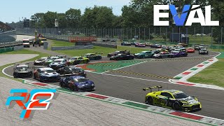 rFactor 2  EVAL 2022 NB Quality GT  Round 6  Monza [upl. by Ahsikahs]