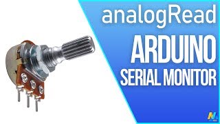 Arduino analogRead Serial Monitor with Potentiometer [upl. by Eraste]