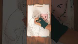 Just a sketch art creative drawing catlover youtubeshorts [upl. by Touber76]