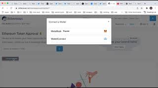 How to CONNECT METAMASK to ETHERSCAN TOKEN APPROVAL [upl. by Otsuj]