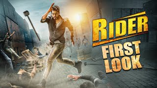 Rider  First Look  Nikhil Gowda Kashmira Pardeshi  Coming Soon  Hindi Dubbed Action Movie [upl. by Nilesoy]