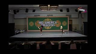 Katie Claar MidAmerica Oireachtas 2022 Reel irishdance [upl. by Marguerite]