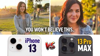 iPhone 13 vs 13 Pro Camera Test  SHOCKING DIFFERENCES [upl. by Comethuauc]