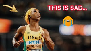 ShellyAnn FraserPryce Pulls Out of Paris Olympics 2024 Women’s 100m Semifinal [upl. by Simone]