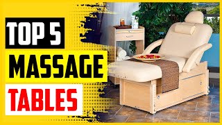 The 5 Best Massage Tables In 2022 [upl. by Drais]