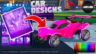 BEST OCTANE DISSOLVER DESIGNS IN ROCKET LEAGUE [upl. by Myrt213]