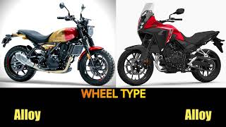 Royal Enfield Guerrilla 450 VS Honda NX500 specs top speed features guerrilla450 hondanx500 [upl. by Tuchman]