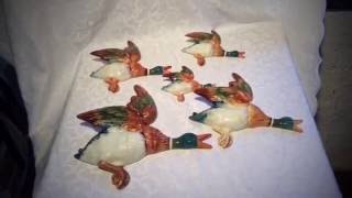 Beswick Wall Mallards Flying Wall Ducks [upl. by Geminian]