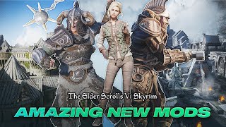 The Most Incredible NEW Skyrim Mods March 2024 [upl. by Amlev932]