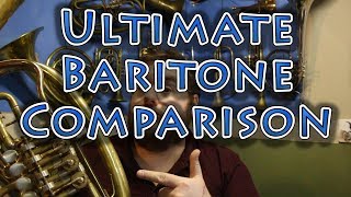 Ultimate Baritone Comparison  Baritone vs Baritone vs Baritone [upl. by Oderfigis880]