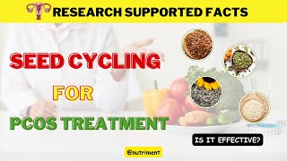 Polycystic Ovary Syndrome PCOS amp Seed Cycling  Does Seed Cycling Actually Work  Women Health [upl. by Elik432]