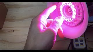 Sansi 15W LED Grow Bulb Unboxing PAR testing and Review [upl. by Petie]