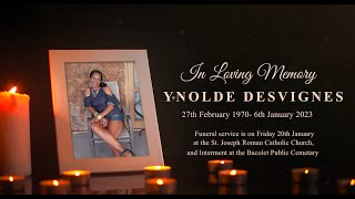 Celebrating The Life of Ynolde DesVignes [upl. by Noevad]