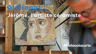 Artisanat  Jérôme lartiste céramiste [upl. by Anerb]