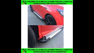 PEDANE LATERALI  SKODA KODIAQ 2016 SOTTO PORTA ANTISCIVOLO PUNTINI INSTALLAZIONE [upl. by Rukna]