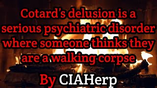 Cotard’s delusion is where someone thinks they are a walking corpse  Nosleep Narration [upl. by Quintana945]