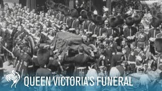 Queen Victorias Funeral 1901  British Pathé [upl. by Barb180]