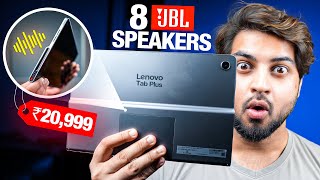 This Tablet Comes with 8 JBL Speakers quotDolby Atmosquot Lenovo Tab Plus [upl. by Alida37]