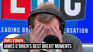 James OBriens Best Brexit moments of 2020  LBC [upl. by Airdnaxela]