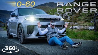 Experience Launch Control In The Range Rover Sport SV  Immersive Video [upl. by Dub]