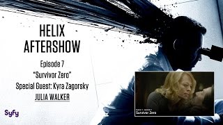 Helix After Show w Kyra Zagorsky Season 1 Episode 7 quotSurvivor Zeroquot  AfterBuzz TV [upl. by Freyah]