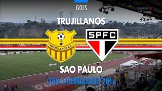 Gols  TrujillanosVEN 1 x 1 São Paulo  Libertadores  16032016 [upl. by Alla954]