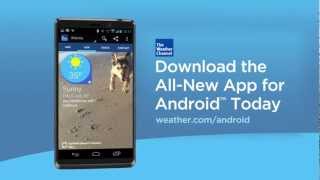 The Weather Channel for Android App [upl. by Burkhardt773]