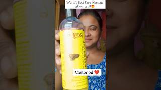 Castor oil beauty hack  castor oil for skin tightening 😍🥰shorts skincare glow [upl. by Aneet]