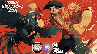 South Carolina Vs Ole Miss  EA Sports College Football 25  tankwilliamscom  vtuber envtubers [upl. by Ecart]