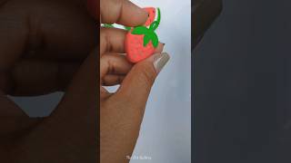 Clay fruits Making 🍓🍍diy clayart shorts ytshorts [upl. by Ahens421]