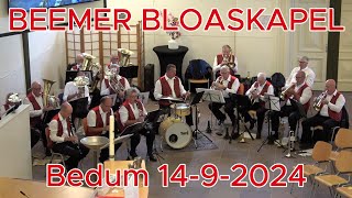 Bedum COMPILATIE BEEMER BLOASKAPEL CONCERT 1492024 [upl. by Lad78]