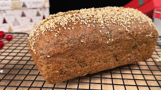 Mit gesundem Brot ohne Mehl kann man 100 Jahre leben Schnelles Rezept ohne Einweichen der Linsen [upl. by Taffy531]