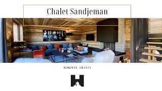 Chalet Sandjeman Modern FiveBedroom Chalet in Morzine [upl. by Tekcirk]