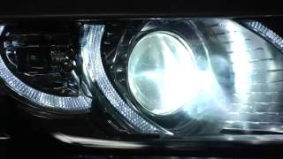 Range Rover Evoque Adaptive Headlight Features [upl. by Rebmyk]