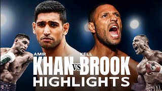 AMIR KHAN VS KELL BROOK HIGHLIGHTS  BOXING [upl. by Carena]