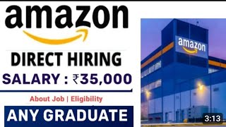 Latest jobs in Amazon Hyderabaddirect applydegree eligibilityaccount managerrare opportunity [upl. by Wilscam]