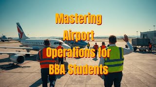 HOW AIRPORTS ACTUALLY WORK  MASTERING AIRPORT OPERATIONS FOR STUDENT  airpor mastering [upl. by Mellins]