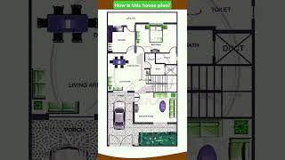 1bhk house plan with car parking [upl. by Anilesor]