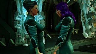 Saints Row 4 Shaundi BisexualLesbian Romance Scene [upl. by Grindle536]