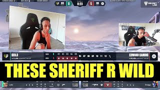 FNS SPEECHLESS after GENG Munchkin hits 180 sheriff 1 tap  EDG VS GENG  Valorant [upl. by Sussman]