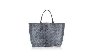 Goyard Goyardine Saint Louis GM Grey [upl. by Oirramaj]