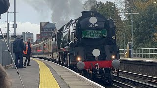 ‘35028 Clan Line amp 47812’  The Atlantic Coast Express  To Exeter St David’s   12102024 [upl. by Krahmer104]