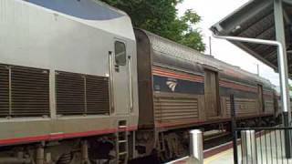 Amtrak Carolinian 80 Arriving into Durham NC June 2009 [upl. by Alessig]