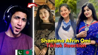 Pakistani Reacts to Bangladeshi Tiktoker  Shamima Afrinomi New Tiktok Videos 2023  Maadi Reacts [upl. by Anastassia]