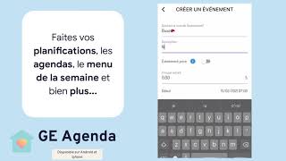 GE Agenda  Application pour la gestion de service de garde [upl. by Kronick963]