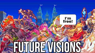 Future Visions SeptOct Guide Trials of Mana and Visiore Young SADALI ffbe WOTV [upl. by Addis]