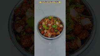 Soyabean dry chilli soyabeanchilli foodcooking shortvideoyoutubeyoutubeshortsshortsvideo [upl. by Yniattirb404]