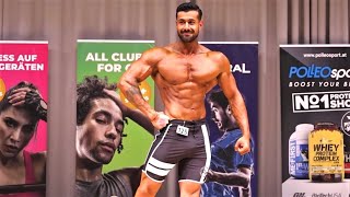 Idriz Satarzadeh HappyFit NABBA Austrian Open 2022  Bermuda Runnerup [upl. by Trip151]