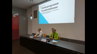 Medienkonferenz «Förderprogramm ELadestationen» [upl. by Wallraff]